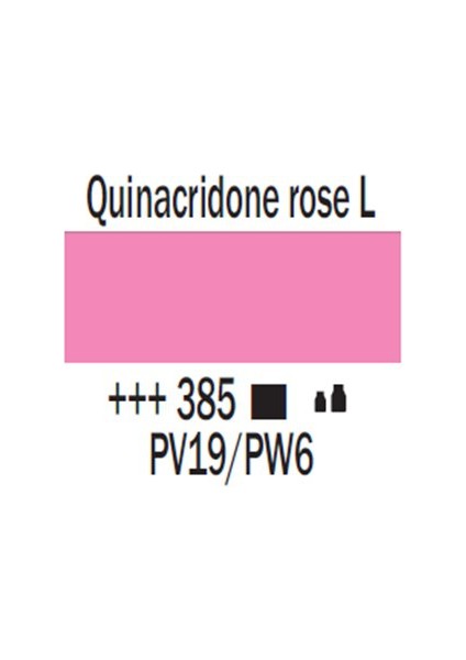 Amsterdam Akrilik Boya 120 Ml 385 Quinacridone Rose Light