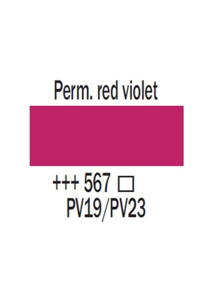 Amsterdam Akrilik Boya 120 Ml 567 Perm. Red Violet