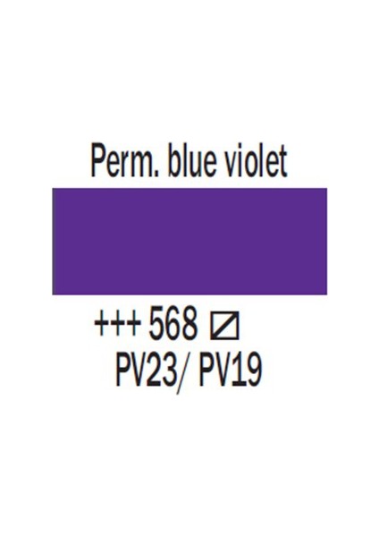 Amsterdam Akrilik Boya 120 Ml 568 Perm. Blue Violet