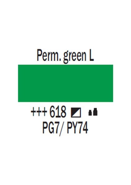 Amsterdam Akrilik Boya 120 Ml 618 Perm. Green Light