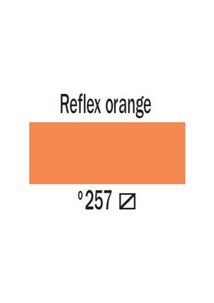 Amsterdam (Fosforlu) Akrilik Boya 120 Ml 257 Reflex Orange