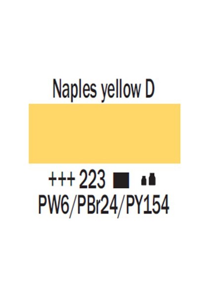 Amsterdam Akrilik Boya 500 Ml 223 Naples Yellow Deep