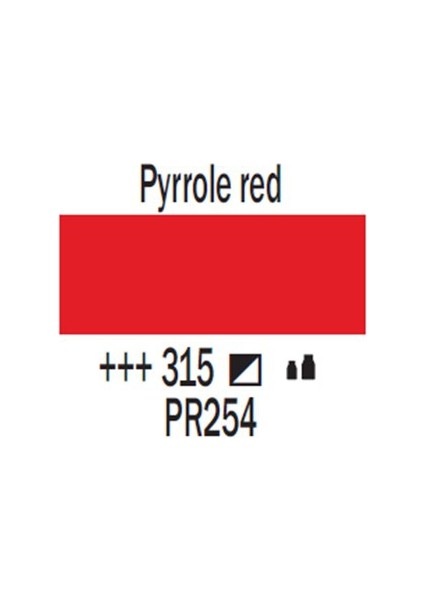 Amsterdam Akrilik Boya 500 Ml 315 Pyrrole Red