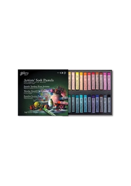 Gallery Artists Soft Pastel Boya 24`Lü Set