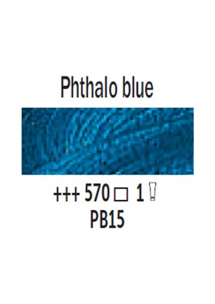 Van Gogh 40 Ml Yağlı Boya Seri 1 No 570 Phthalo Blue