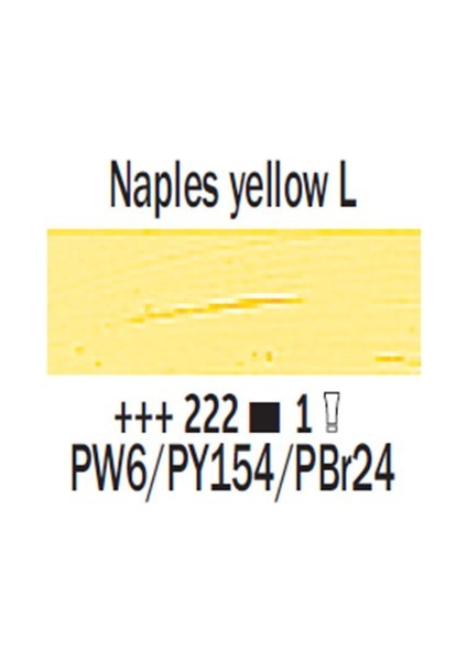 Van Gogh 200 Ml Yağlı Boya Seri 1 No 222 Naples Yellow L