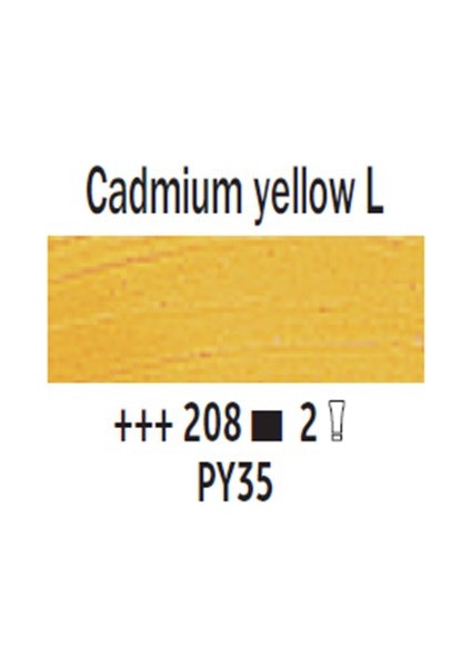 Van Gogh 200 Ml Yağlı Boya Seri 2 No 208 Cadmium Yellow