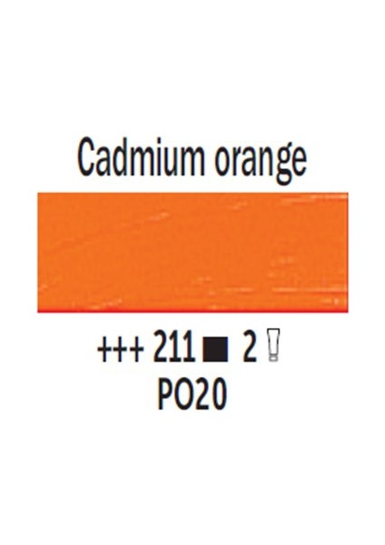 Van Gogh 200 Ml Yağlı Boya Seri 2 No 211 Cadmium Orange