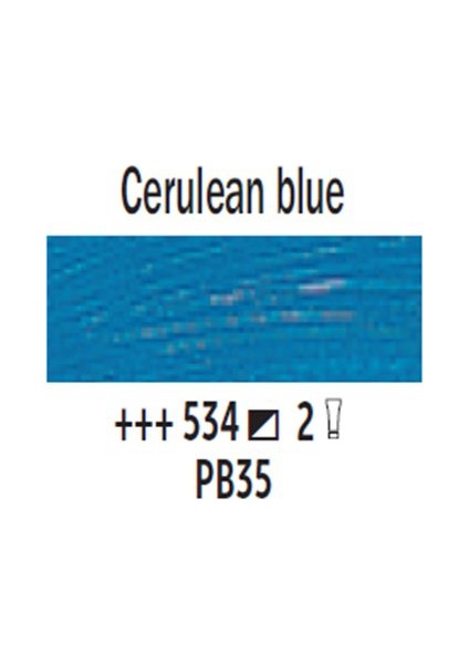 Van Gogh 200 Ml Yağlı Boya Seri 2 No 534 Cerulean Blue