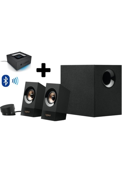 Z533 2+1 Speaker+Bluetooth Adapter Bundle