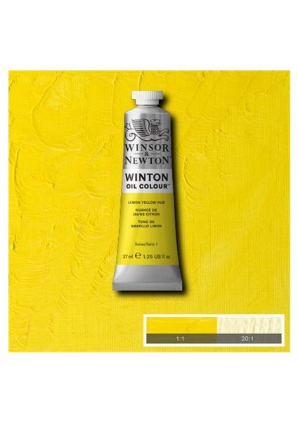Winsor Newton Winton 37 Ml Yağlı Boya No 26 Lemon Yellow Hue