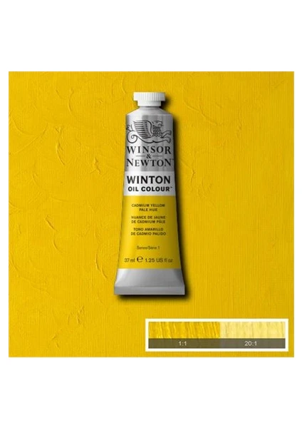 Winsor  Newton Winton 37 Ml Yağlı Boya No 8 Cadmium Yellow Pale Hue