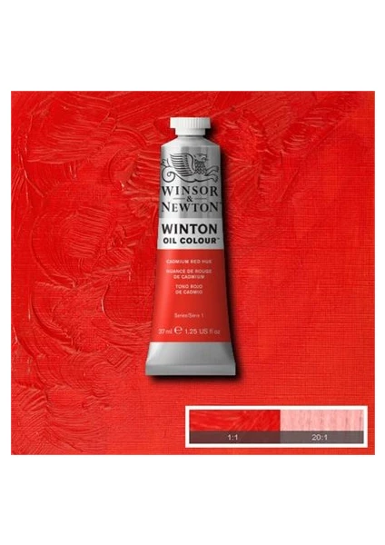 Winsor  Newton Winton 37 Ml Yağlı Boya No 5 Cadmium Red Hue