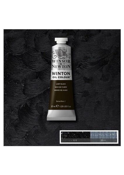 Winsor Newton Winton 37 Ml Yağlı Boya No 25 Lamp Black
