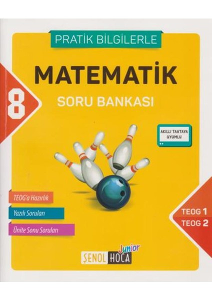 Şenol Hoca Yayınları 8. Sınıf TEOG Matematik Soru Bankası