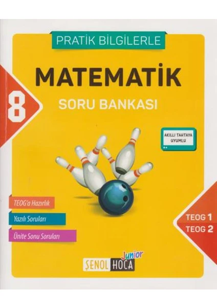 Şenol Hoca Yayınları 8. Sınıf TEOG Matematik Soru Bankası