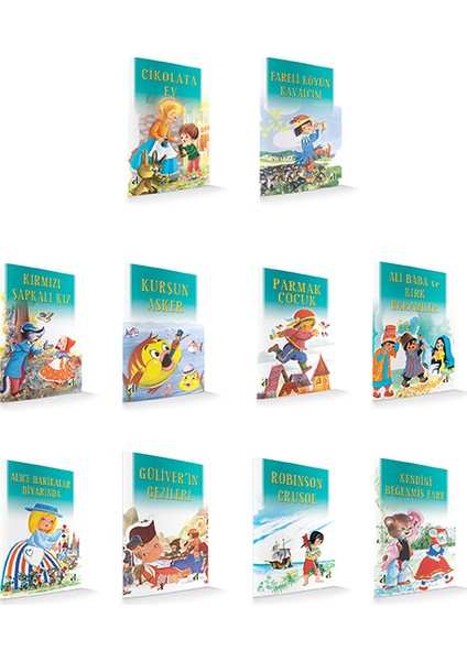 Pırlanta Masallar Dizisi (10 Kitap Takım)