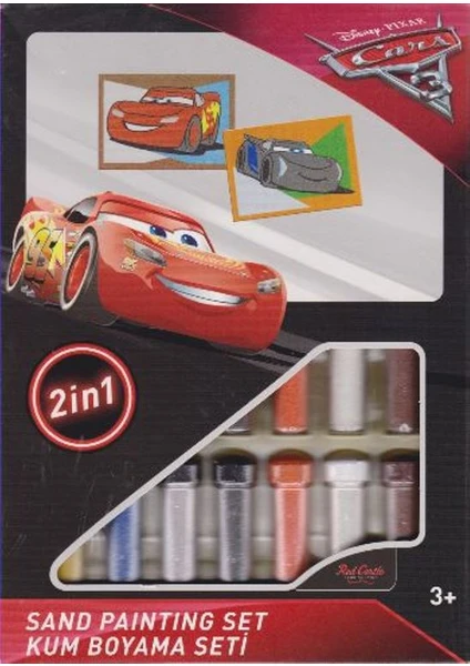 Cars 3 Kum Boyama Seti Ds-29