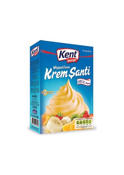 Kent Krem Şanti Muz 150 Gr