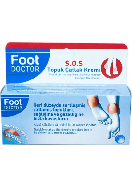 Foot Doctor SOS Topuk Çatlak Kremi