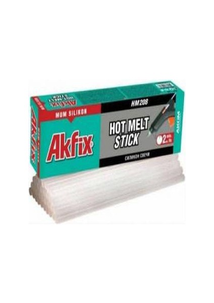 Mum Silikon Kutulu İnce Çubuk 8*300 Mm (1 Kg) (1 Kg)