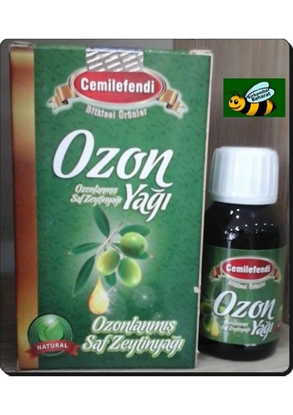 Cemil Efendi Ozon Yağı Ozonlanmış Zeytin Yağı 50 Ml