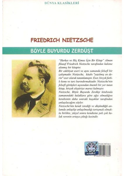 Böyle Buyurdu Zerdüşt - Friedrich Nietzsche