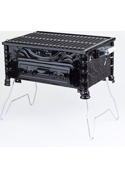 Mangal C65 Köfteci 33X43 Ayaklı Emaye