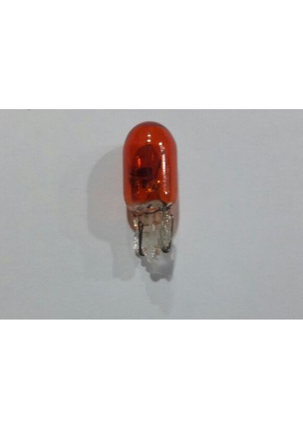Park Ampulü Dipsiz 12V 5W (Sarı Camlı) Inwells (Bir Adet)