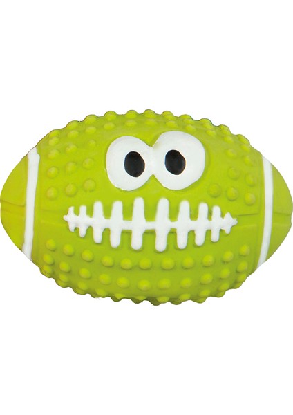 Latex Rugby Top Köpek Oyuncağı (Yeşil) 10 Cm