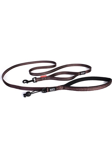 Leashes Trainer Soft 25 Mm Köpek Gezdirme Kayışı Kahverengi