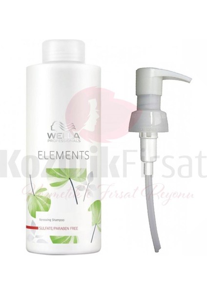 Elements Renewing Sülfatsız Yenileyici Şampuan Pompalı 1000Ml