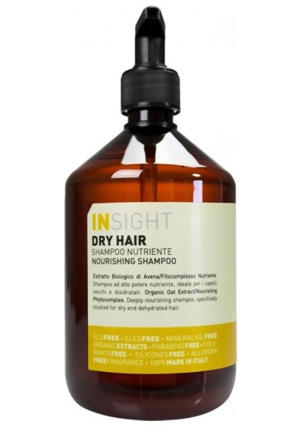 İnsight Dry Hair Kuru Saçlar İçin Besleyici Şampuan 400Ml