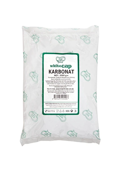 WhiteCap Karbonat - 2 Kg - Poşet