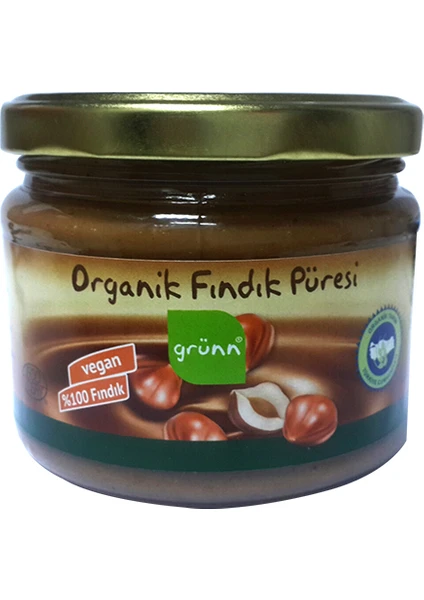 Grünn Organik Fındık Püresi 200 gr