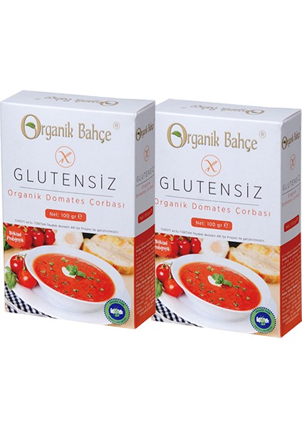 Glutensiz Domates Çorbası 2 Adet x 100 gr