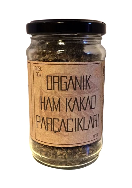 Güzel Ada Gıda Organik Ham Kakao Parçacıkları 140 gr