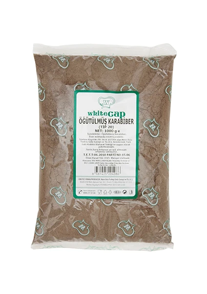 WhiteCap Karabiber - Tip 20 - 1 Kg - Poşet