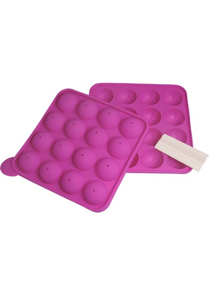 cake Pops Çubuklu Kek Kalıbı 16 Lı