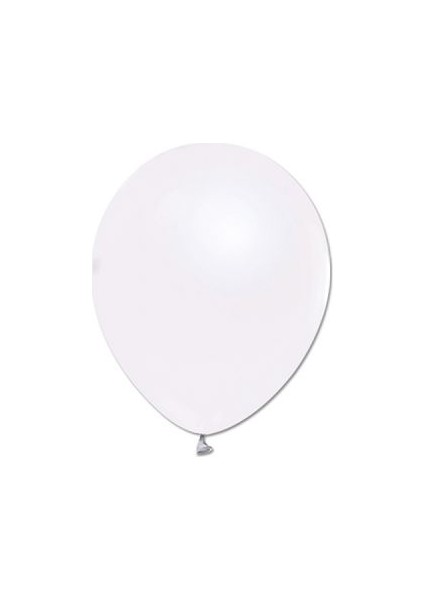 Alpenhaın beyaz Lateks Balon 5Adet