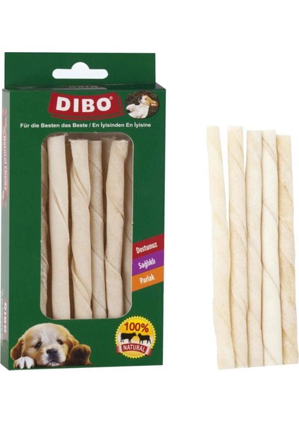 Köpek Çiğneti Sütlü Burgu Çubuk 100 gr