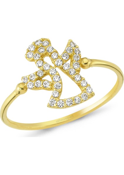 Altınsepeti Melek Taşlı Yüzük As22Yz 13