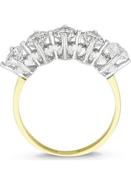 Altınsepeti Altın Kalpli Beştaş Yüzük As8Y93R3 15 fiyatları