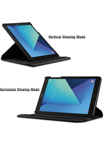 Microsonic Samsung Galaxy Tab S3 9.7'' T820/T825 Kılıf 360 Dönerli Stand Deri