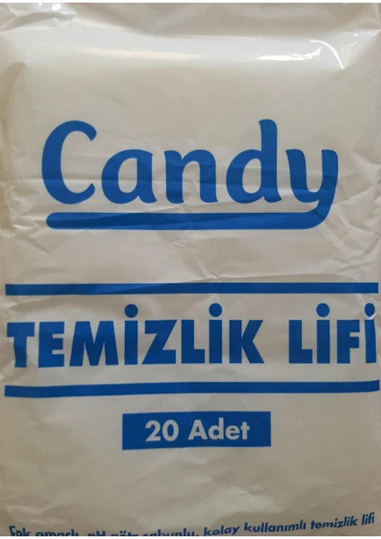 Hasta Temizleme Temizlik Lifi 20 Adet