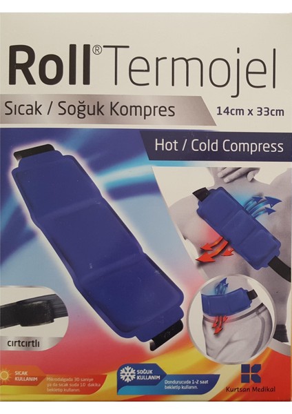 Termojel BEL Sıcak Soğuk Kompres Jel 14X33 Termofor Kompress