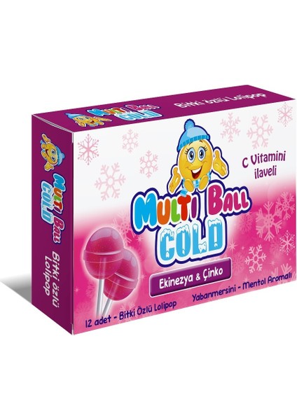 Cold Çocuklar İçin Pastil Lolipop