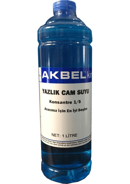 Yazlık Cam Suyu 1 Litre Konsantre 1/5