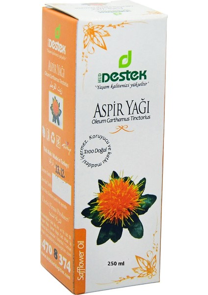 Saf Aspir Yağı 250Ml