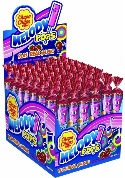 Chupa Chups Melody Pops Düdüklü Şeker x 48 Adet Perfetti